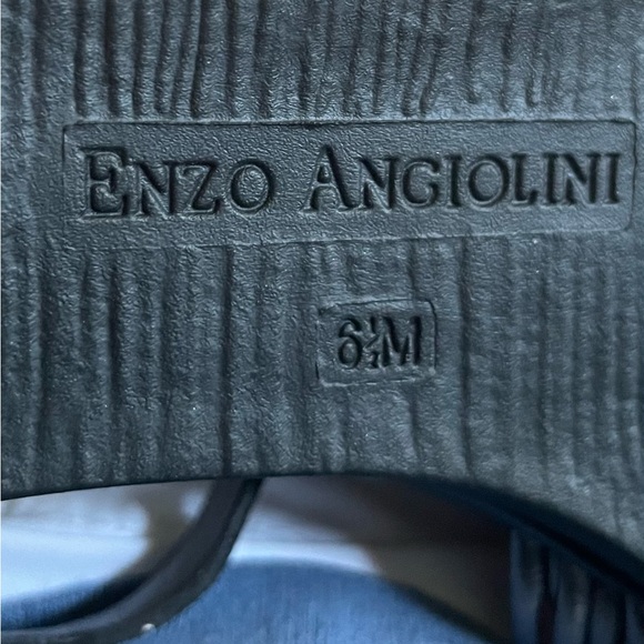 Enzo Angiolini Silver Sandals Size 6 1/2 M - Picture 8 of 8